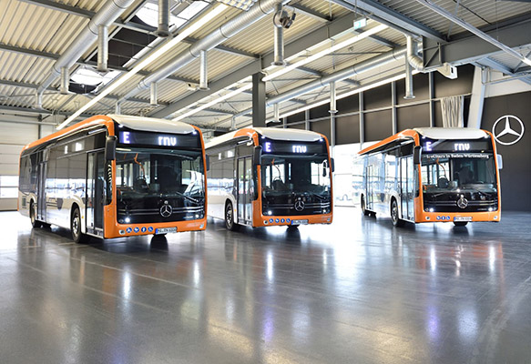 Mercedes-Benz-eCitaro-Mannheim-si-Heidelberg-02 Trei autobuze Mercedes-Benz eCitaro circulă în Mannheim și Heidelberg